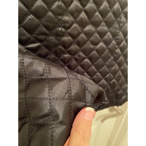 Hamilton Manor Quilted Leather Vest MEN'S SZ  L‎ ZIPPER FRONT - Picture 8 of 13